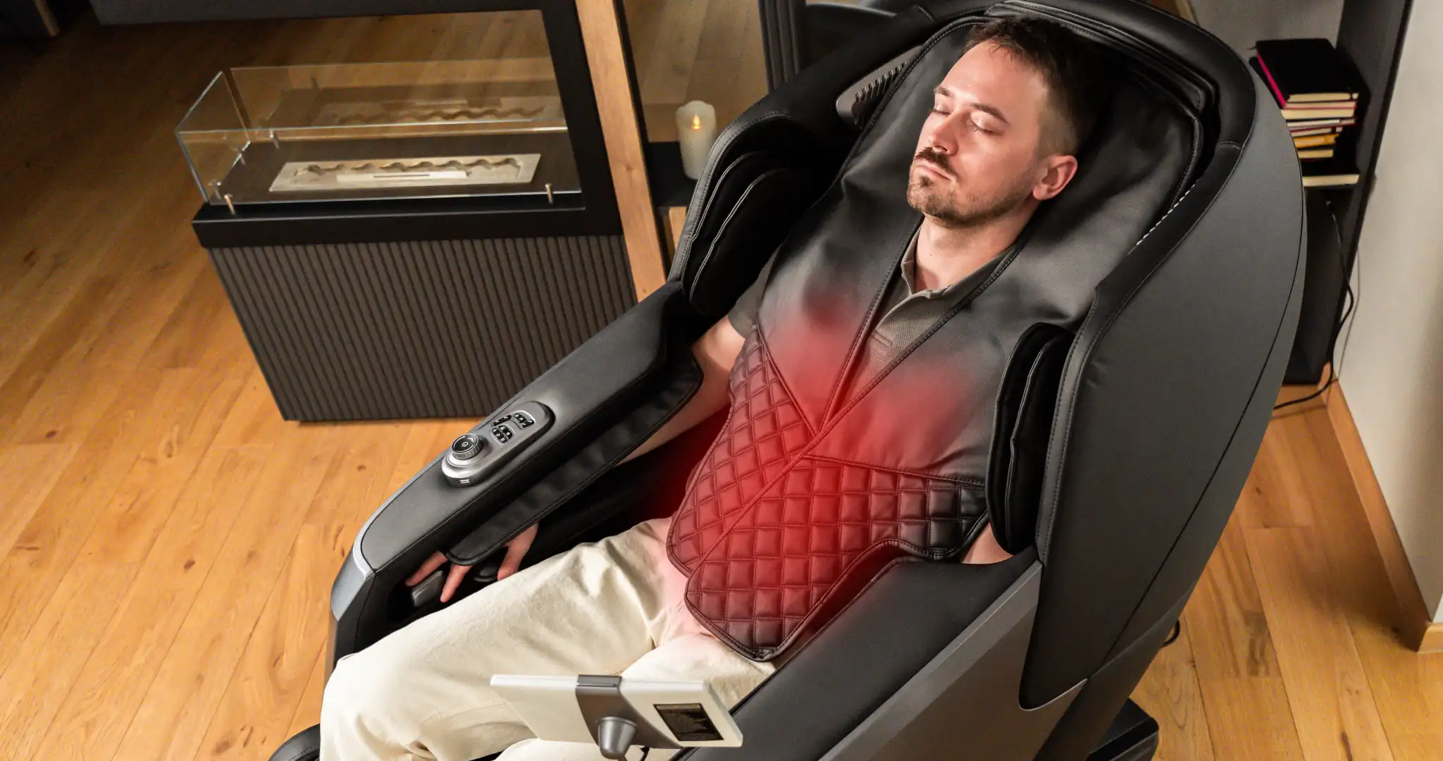 Le châle chauffé - la fonction innovative de chauffage des épaules, dos, taille et poitrine