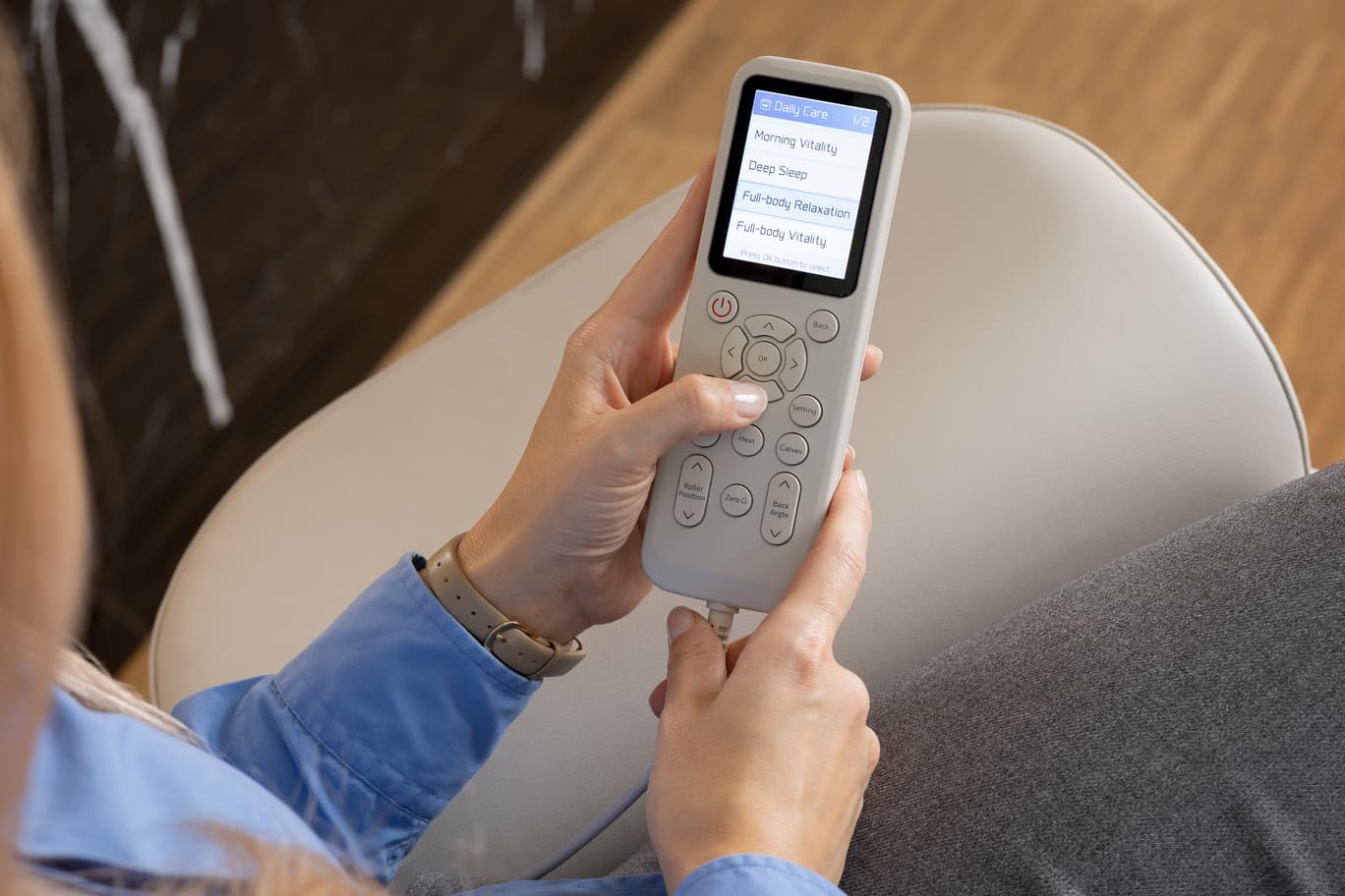 Contrôle intuitif et sans effort