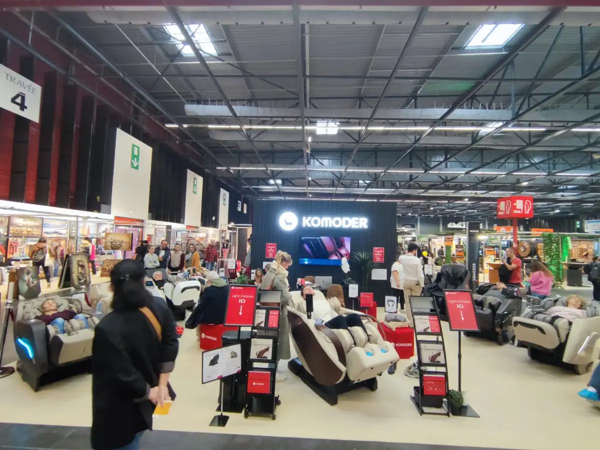Découvrez le suivi de l'Expérience Incomparable des Fauteuils de Massage KOMODER à Bordeaux