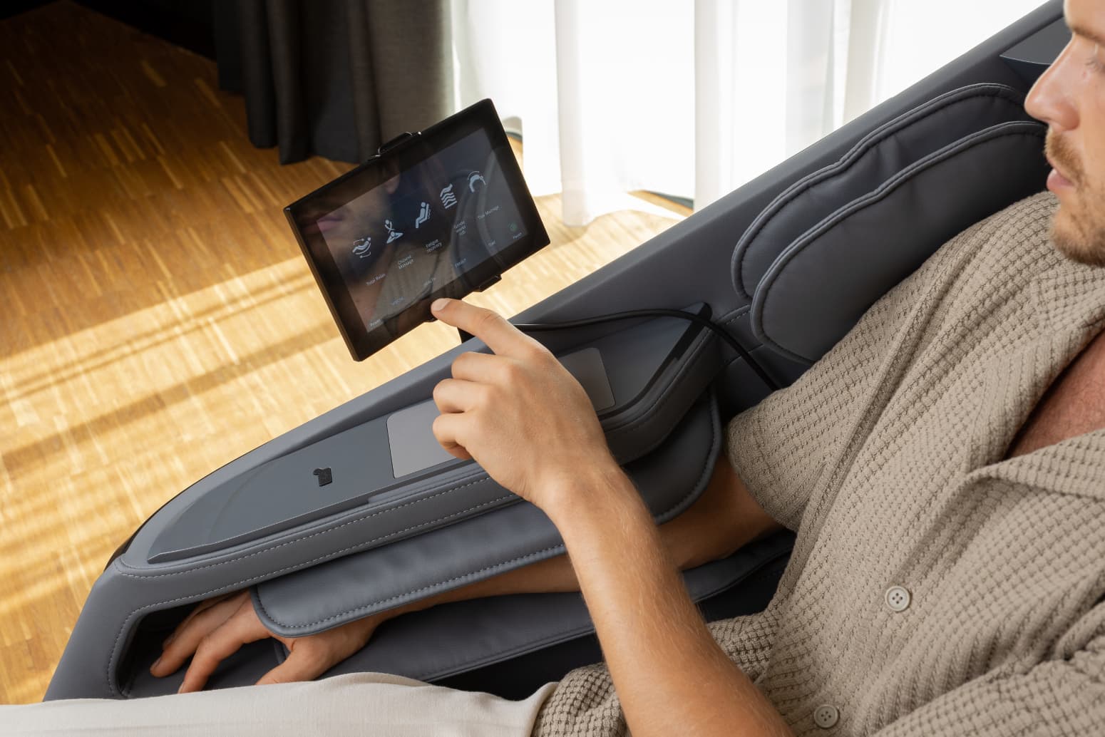 Contrôle total via tablette