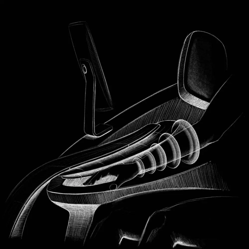 Massage des bras avec le système de rouleaux WAVE ARRAYS