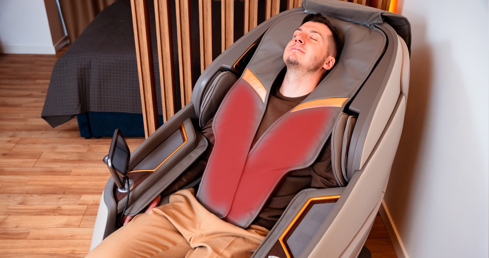 Le châle chauffant pour le dos et la poitrine