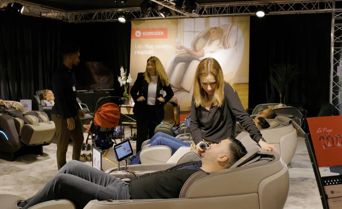 L'Expérience KOMODER : Fauteuils de Massage à Nice