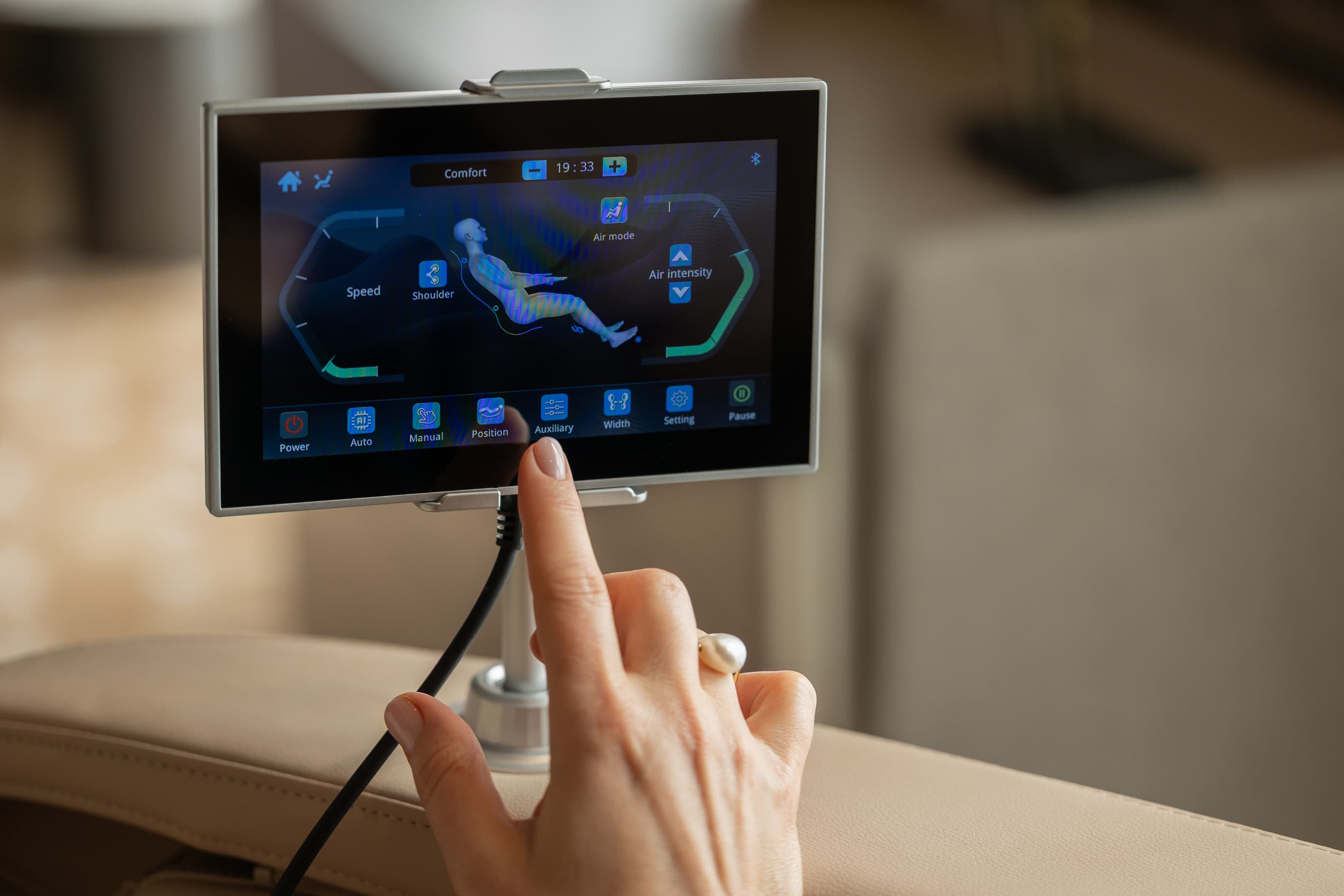 Masaj focusat pe zona dureroasă! 