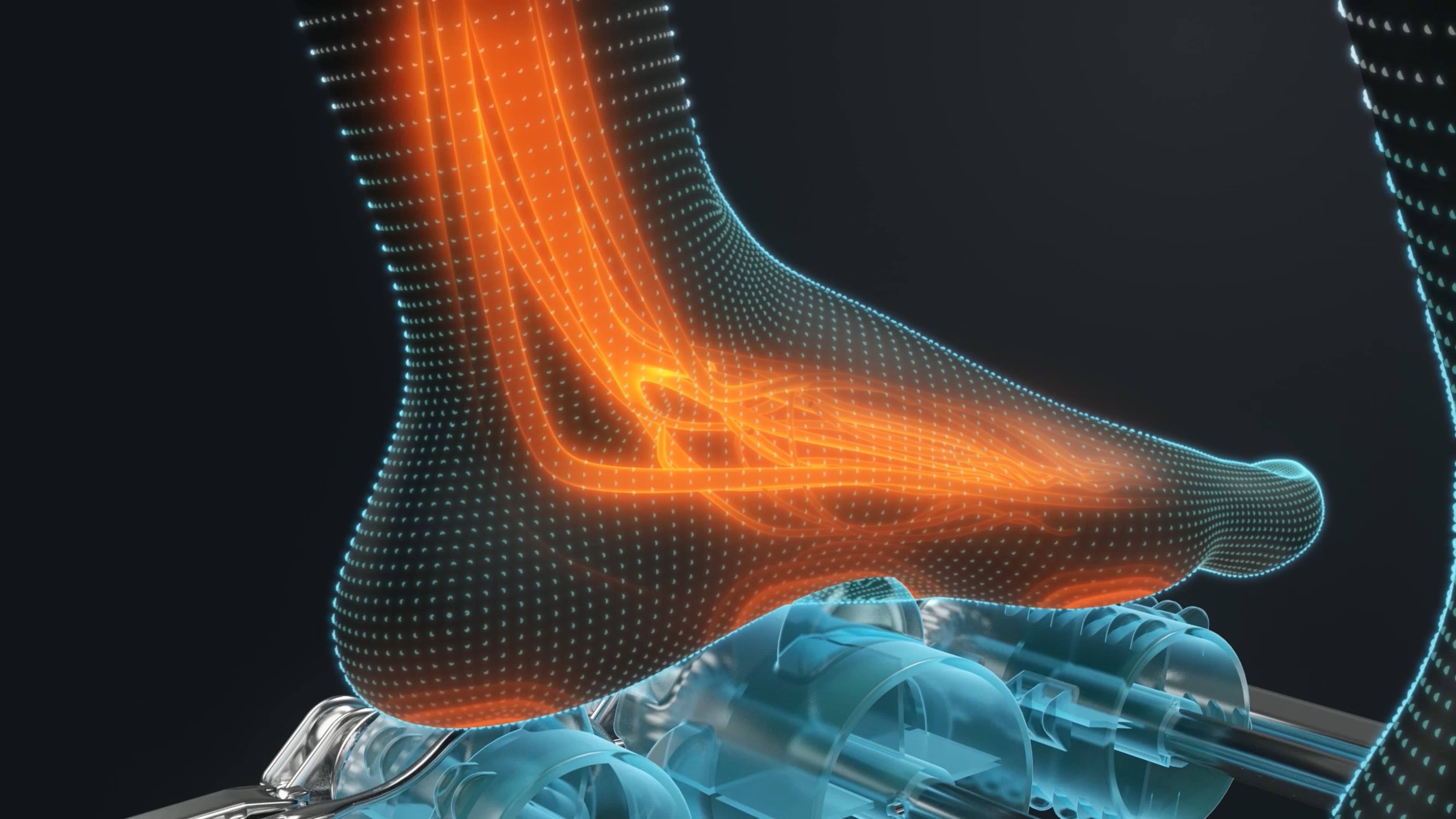 Massage de réflexologie