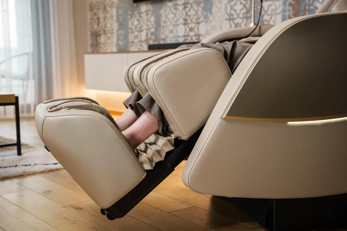 Pétrissage des mollets