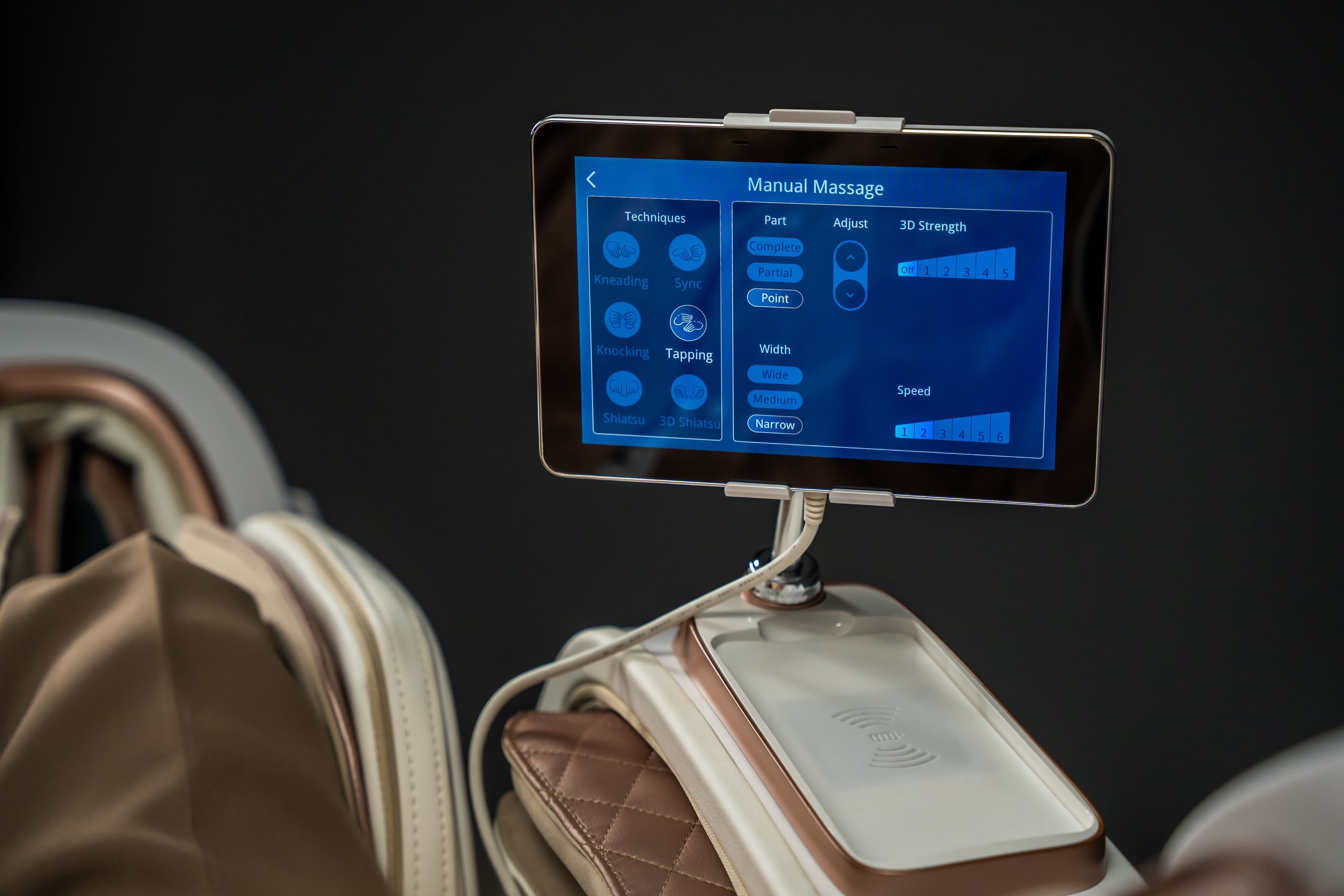 Panneau de commande à écran tactile LED de 8 pouces