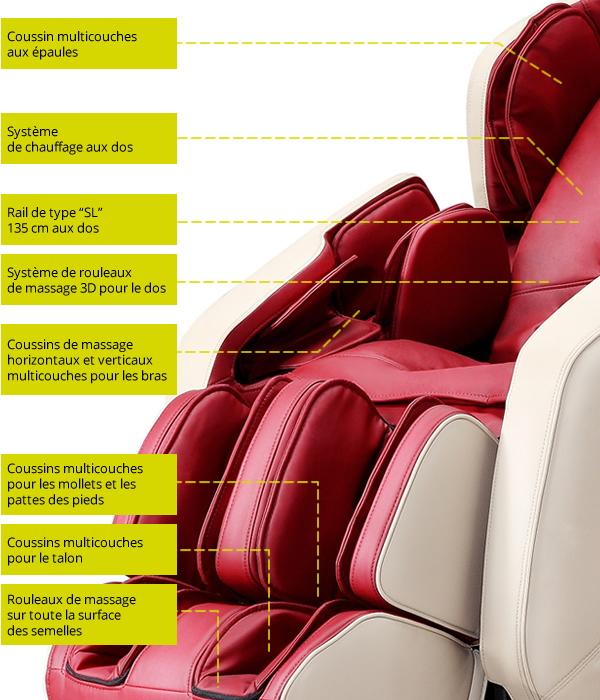 Fauteuil de massage Komoder KM500L